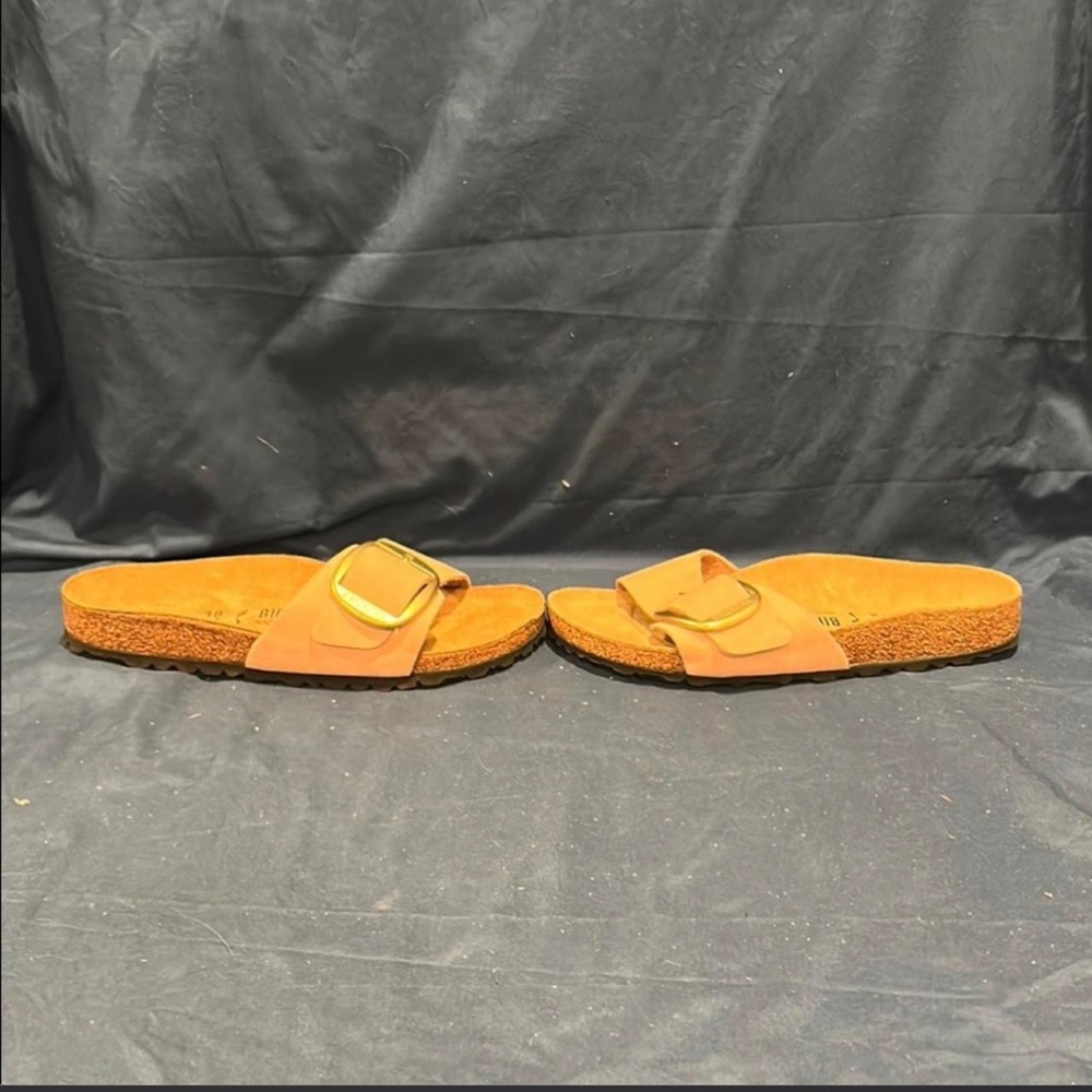 Birkenstock- Madrid Big Buckle, soft pink, 7 women